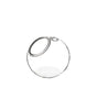 Glass ball flat bottom with hole Ø60 mm 