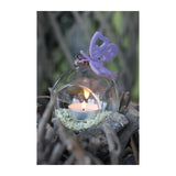 Glaskugel für Teelicht Ø 12 cm x 12,5 cm - 4 Stück