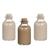 Glasflasche Mini mit Kork 20ml - 6x3cm - 105 Stk