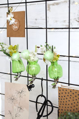 Vasen auf Clip Grün Ø4mm - 3 Stk