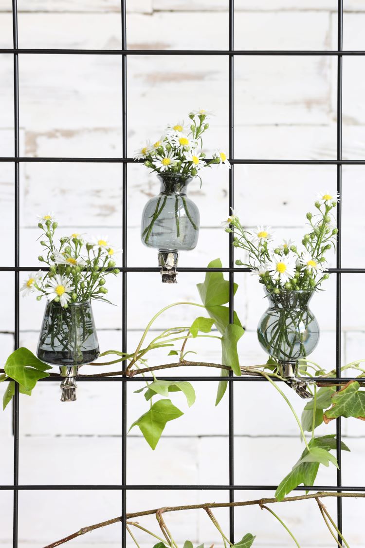 Vasen auf Clip Grau Ø4mm - 3 Stk