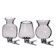 Vases on clip assortment of 3 pieces Grey (1 pcs.) [IFS
