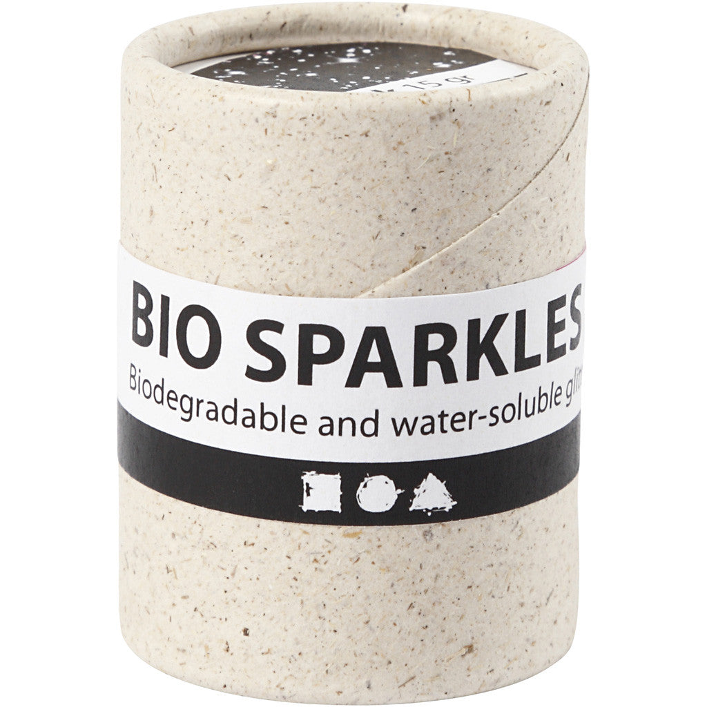 Bio Glitzer Schwarz - D: 0.4 mm - 10g/1 Box