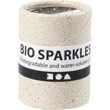 Bio Glitzer Schwarz - D: 0.4 mm - 10g/1 Box