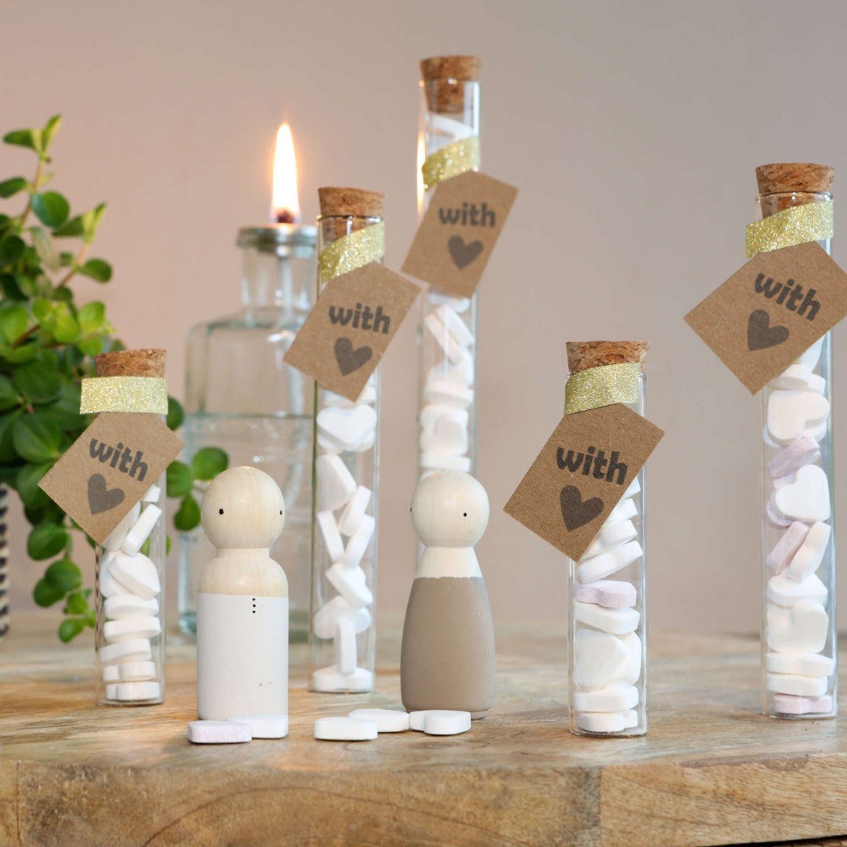 Glasröhre Ø2cm | H: 19cm - 12 Stk