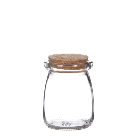 Glass jar with cork Ø5.5cm and 7.5cm high (24 pcs.) [IFS