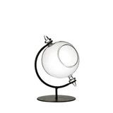 Glaskugel für Teelicht mit Ständer Ø 8 cm, H. 14 cm - 1 Stück