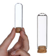 Glass mini Domes Ø2cm and 7cm high with cork 
