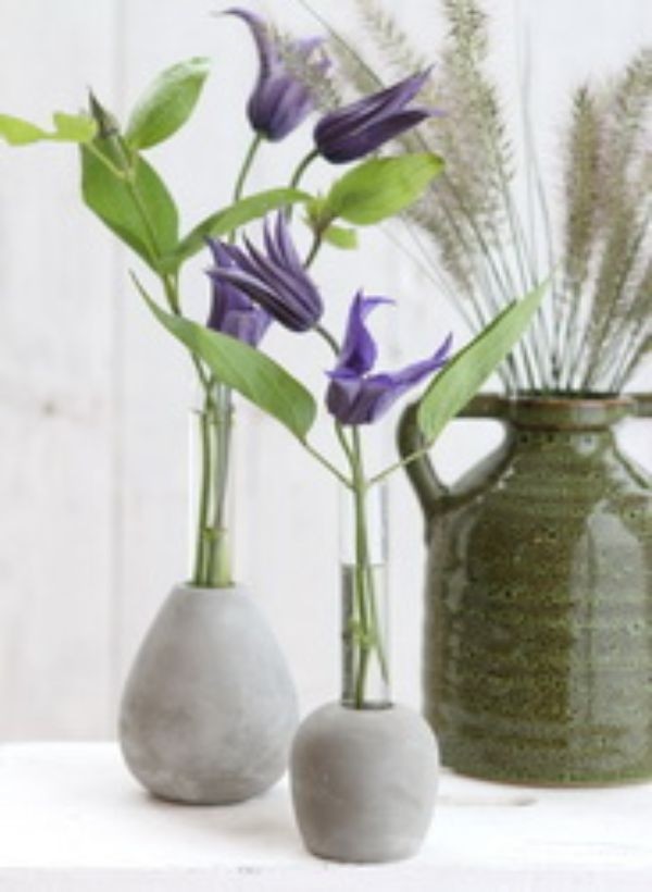 Glas-Testrohr mit Zement-Basis 6x15cm - 1 Stk