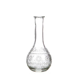 Flower vase Paris Ø7.5cm and 16cm high Clear 