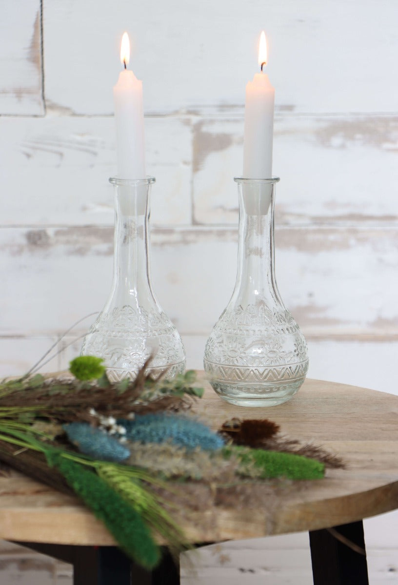 Blumenvasen Paris Ø7.5cm | H: 16cm Transparent - 12 Stk