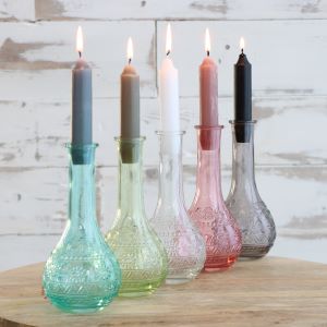 Blumenvasen Paris Ø7.5cm | H: 16cm Transparent - 12 Stk