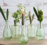 Blumenvasen Porto Ø7.5cm | H: 14.5cm Grün - 12 Stk