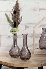 Blumenvasen Paris Ø7.5cm | H: 16cm Grau - 12 Stk