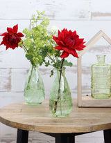 Blumenvasen Porto Ø7.5cm | H: 14.5cm Grün - 12 Stk