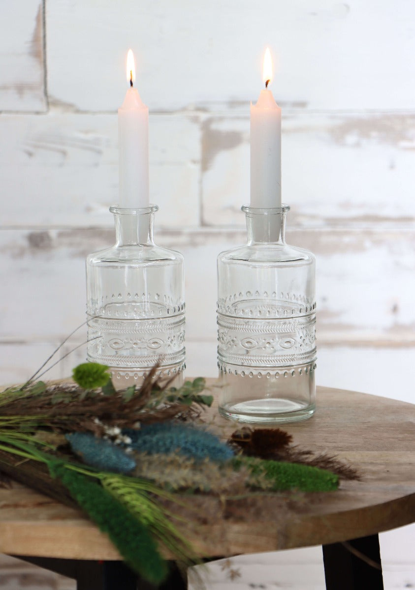 Blumenvasen Porto Ø7.5cm | H: 14.5cm Transparent - 12 Stk