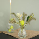 Blumenvase Ø7 h: 9 cm Transparent - 12 Stk