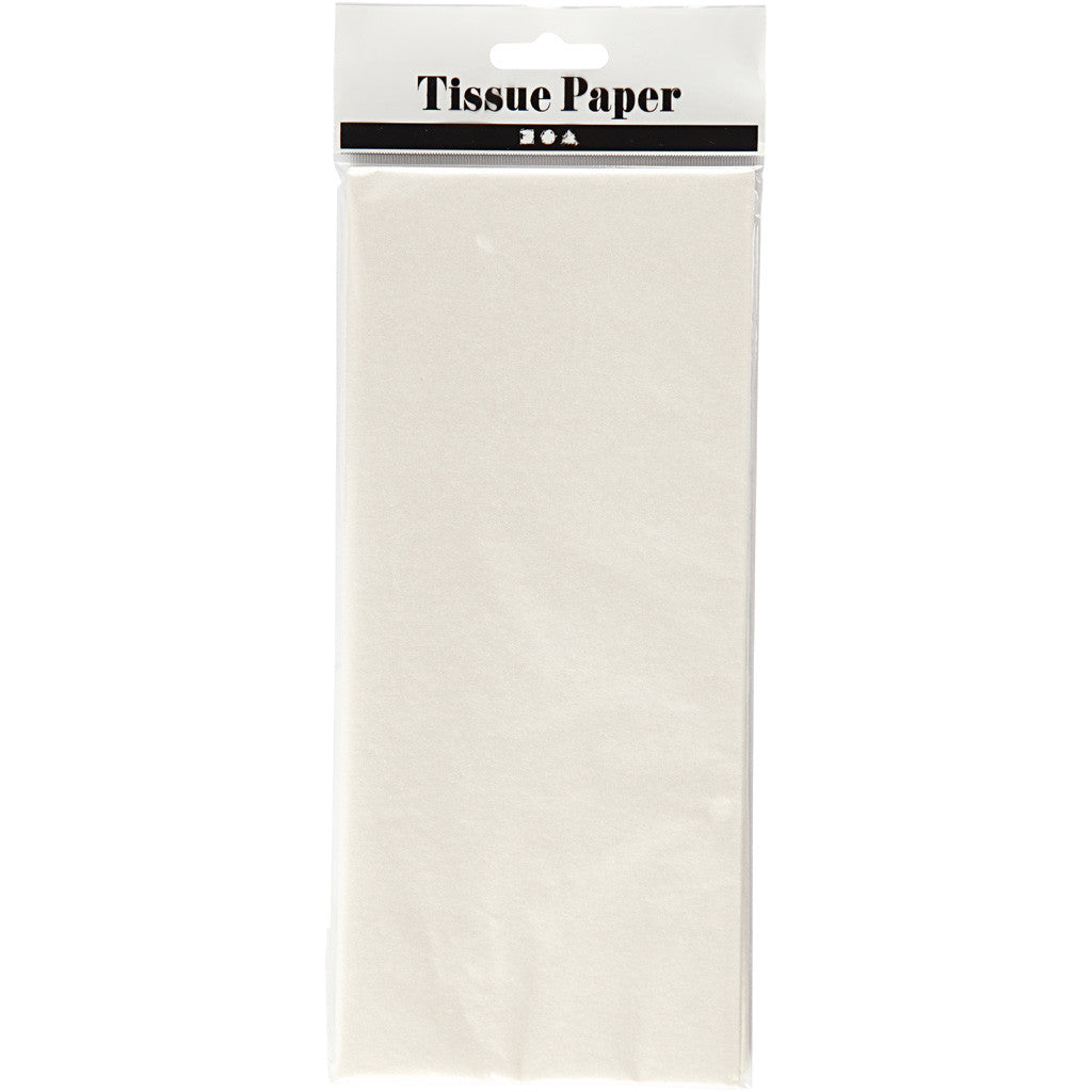 Seidenpapier, Perlmutt, 50x70 cm, 17 g, 6 Bl./ 1 Pck.