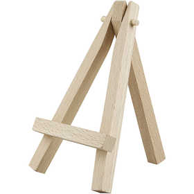 Mini-Staffelei, H: 11,5 cm, Buche - 1 Stk