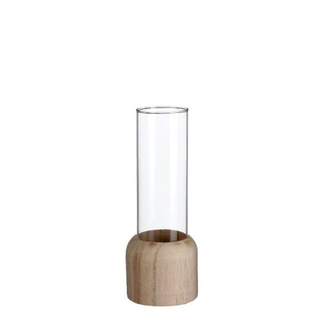 Wooden Base White Test Tube 50x180mm 
