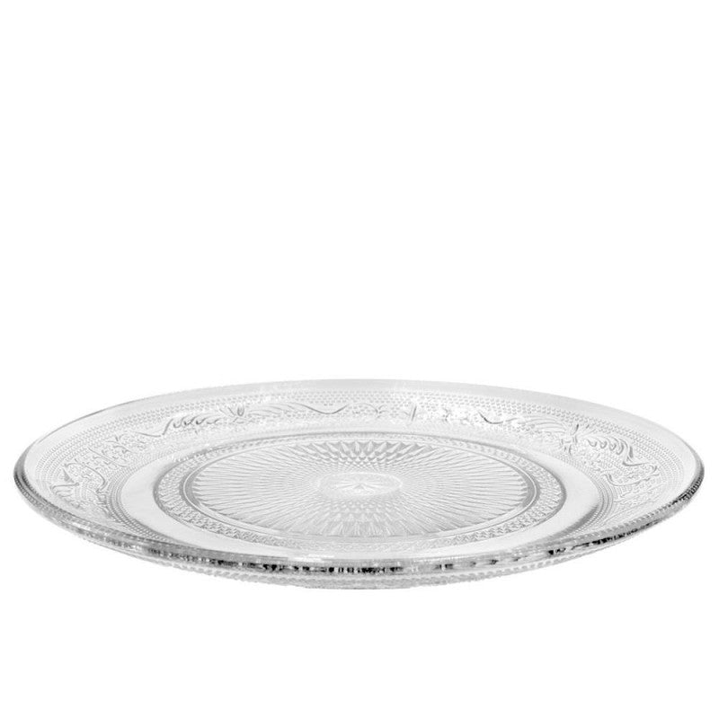 Glasplatte Tess Ø 29 cm, H. 2 cm, Klar - 6 Stück
