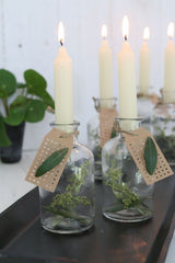 Kerzen Cremefarbig 11cm - 7 Stk