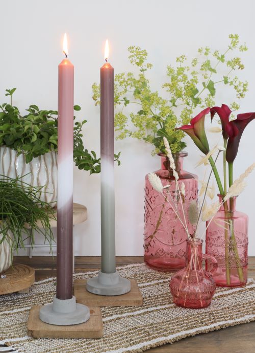 Blumenvasen Porto Ø7.5cm | H: 14.5cm Rosa - 12 Stk