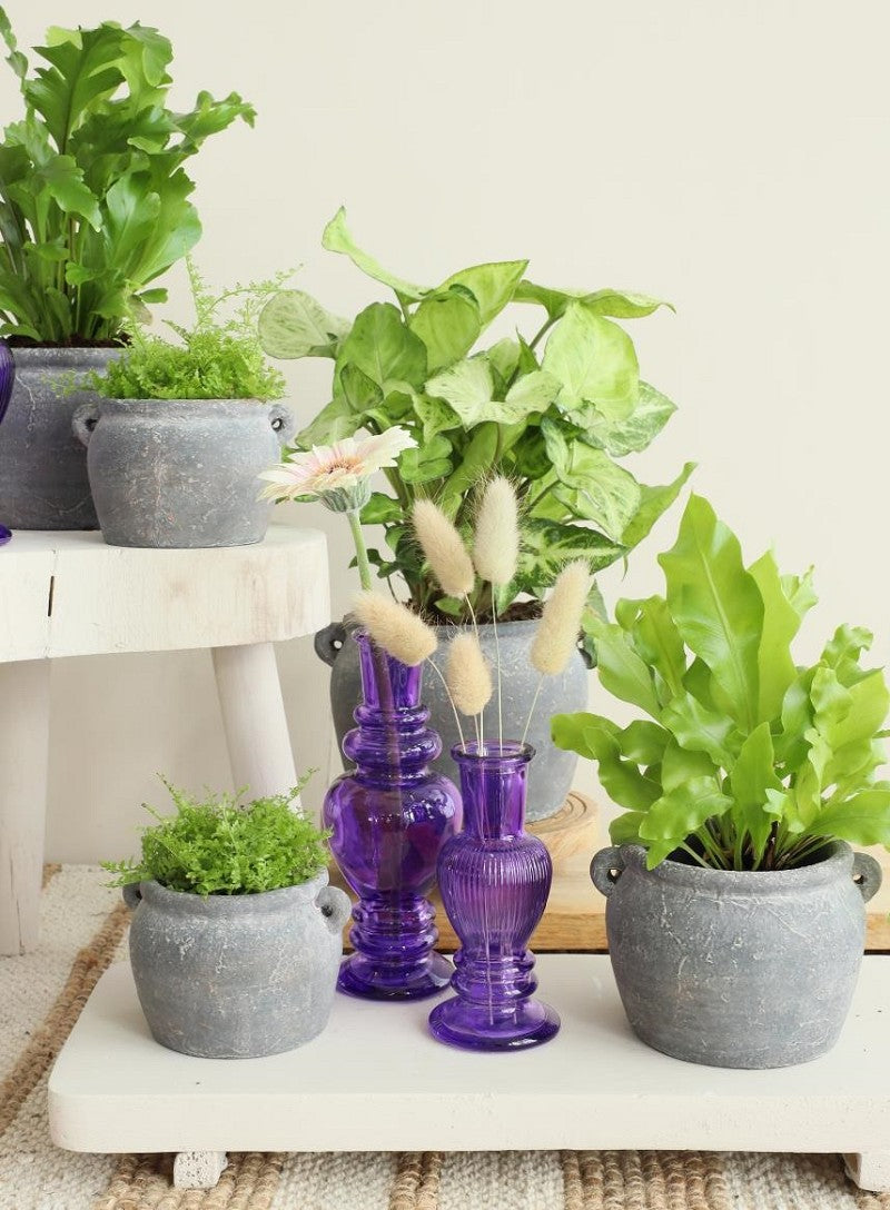 Amphoren Topf 10x8,2x6,5 cm - 6 Stk