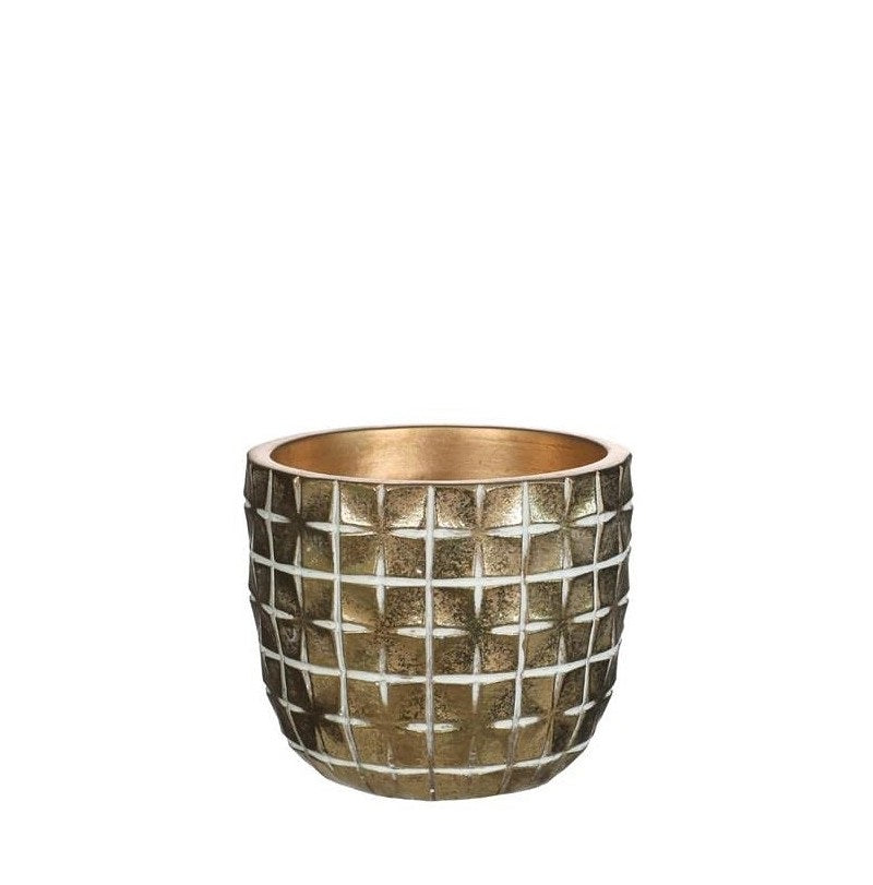 Hanoi pot Ø100 x h:84 mm Gold 