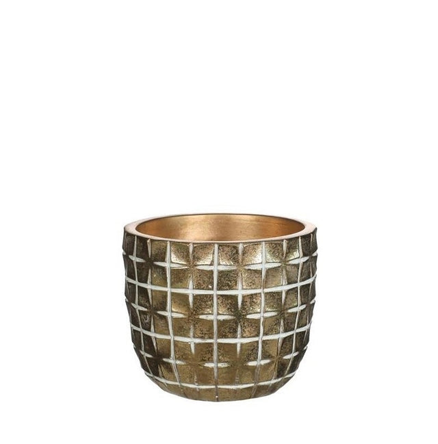 Hanoi pot Ø100 x h:84 mm Gold 