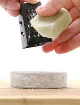 Zementwachsschale hellgrau Ø8 x H2 cm - 12 Stk