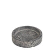 cement wax dish dark grey Ø80 x H20 mm 