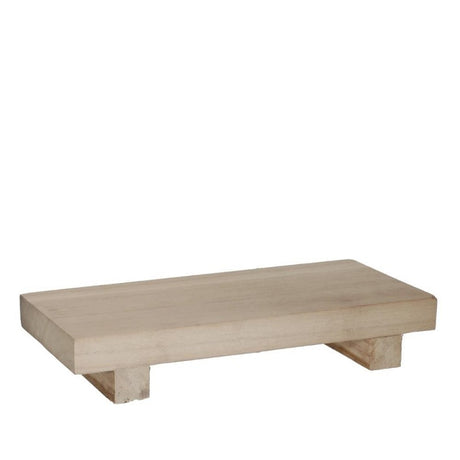 wooden plateau 85x35x200 mm 