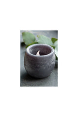 Aromaschale Dunkelgrau Lavendel Duft Ø9x8 cm - 6 Stk