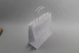 Paper Carry Bags White 450+170x480mm 