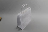 Paper Carry Bags White 450+170x480mm 