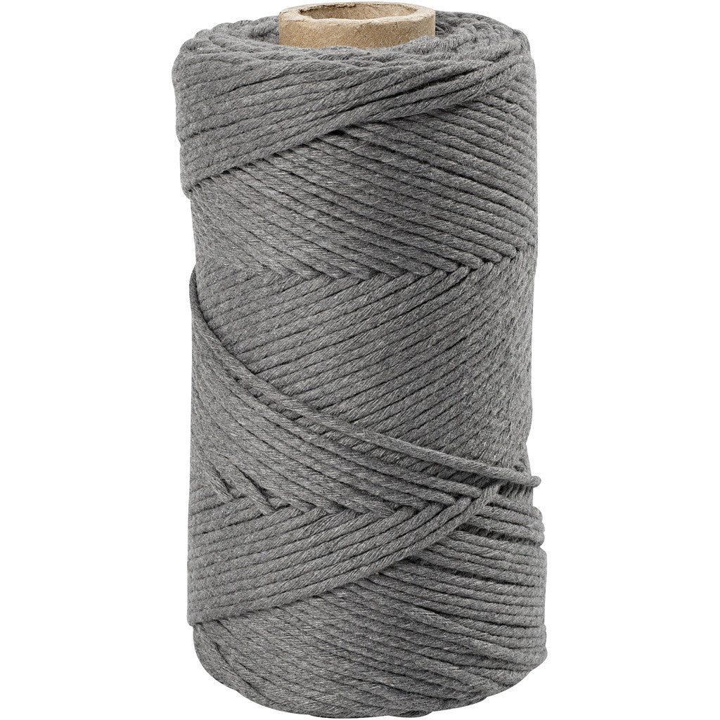 Markamée-Kordel Grau 198x2mm - 330g - 1 Rolle