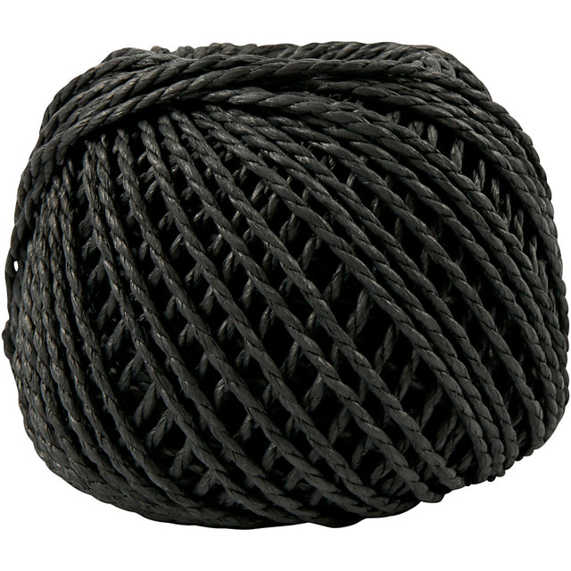 Paper Yarn Black 2.5 