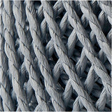 Papiergarn hellblau 2,5 - 3 mm dick - 150 gram
