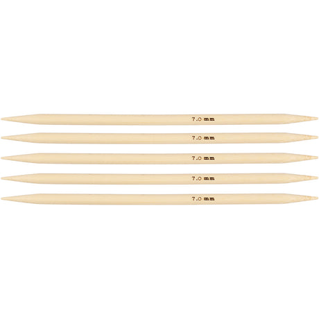 Brain needles Bamboo, size 7, 200mm long 