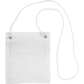 Brieftasche Weiß 13x15cm - 1 Stk