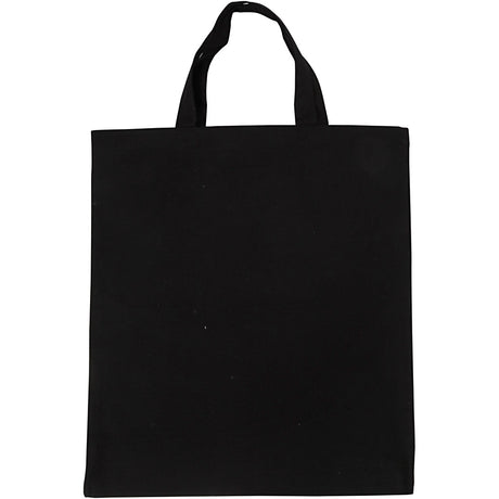 Shopping Bags, size 38x42cm, 135 g/m2, Black 