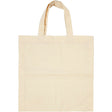 Shopping Bags, size 27.5x30cm, 135 g/m2, Light natural 