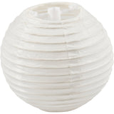 Paper Lamp, white, D: 7,5 cm 