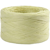 Paper raffia yarn, Light green, W: 7