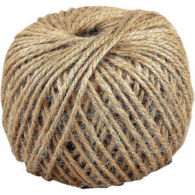 Natürlicher TWine, Dicke 3 mm, 100m - 100 mtr