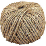 Natürlicher TWine, Dicke 3 mm, 100m - 100 mtr