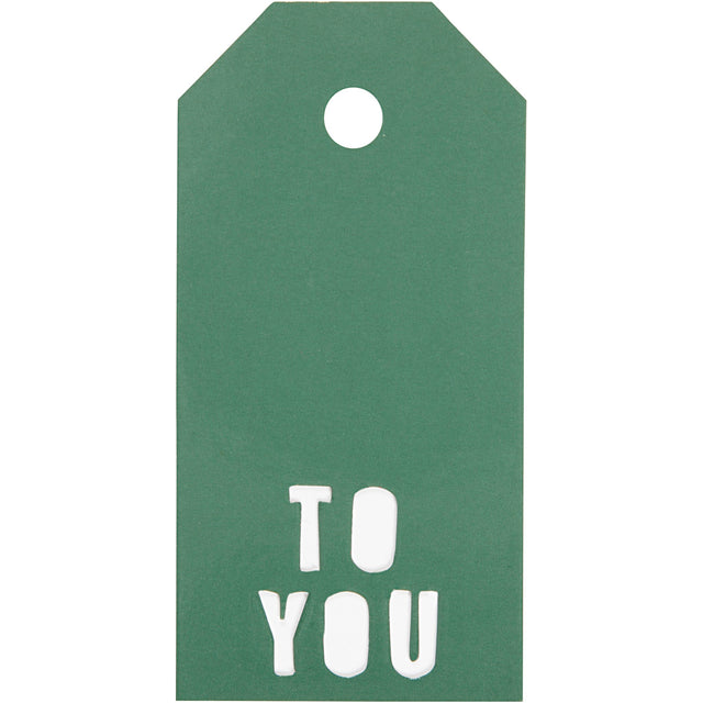 Manila Labels TO YOU Green 50x100mm 