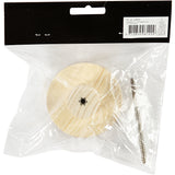 Kleiderhaken, rund, D: 7 cm, Tiefe 4,5 cm, Kiefer - 1 Stk