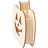 Halloween-Figur, Kürbiskopf, H: 13 cm, Tiefe 3 cm, B: 13,5 cm, 1 Stk